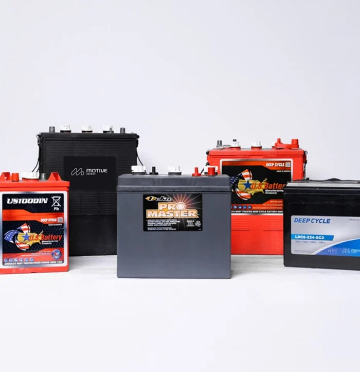 6V and 12V Battery for Floor Scrubbers and Sweepers