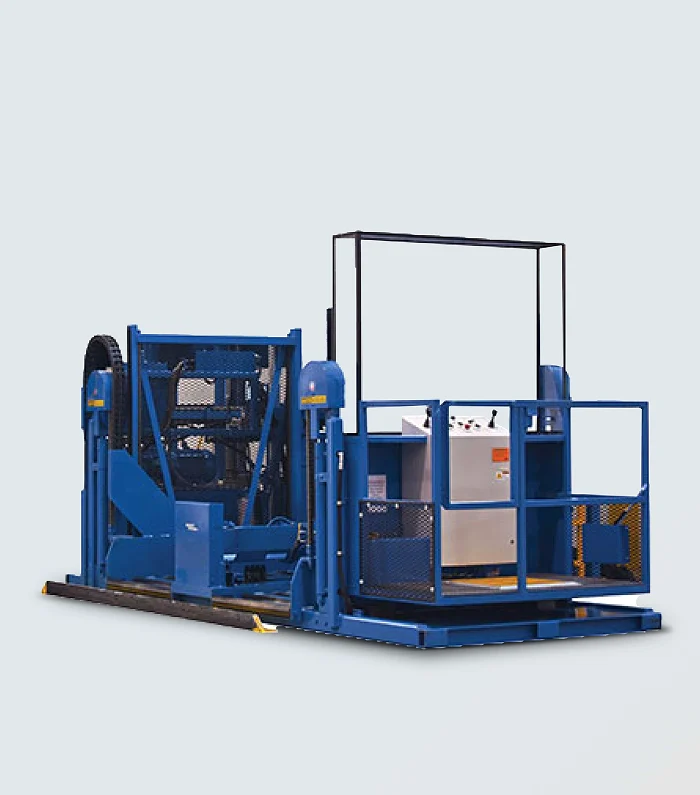 Operator-Aboard Battery Extractor