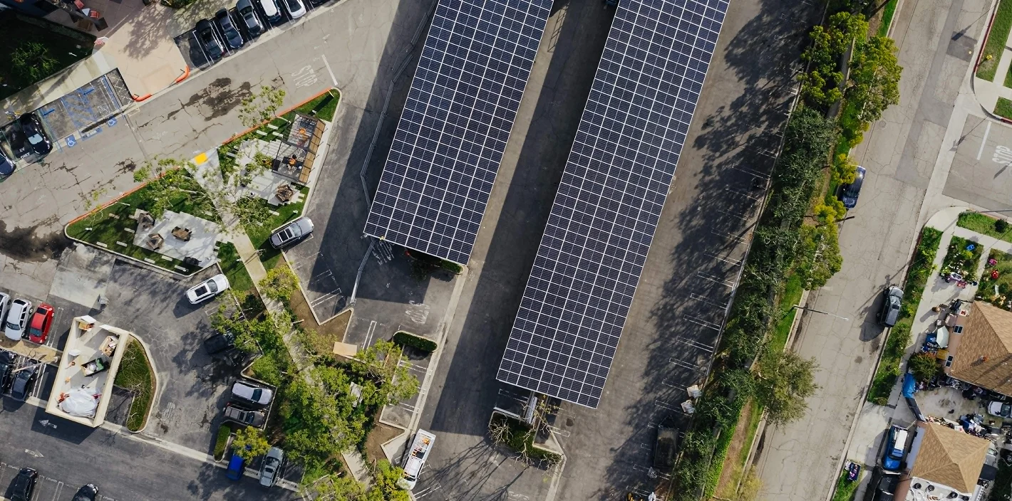 Solar Canopy Installation