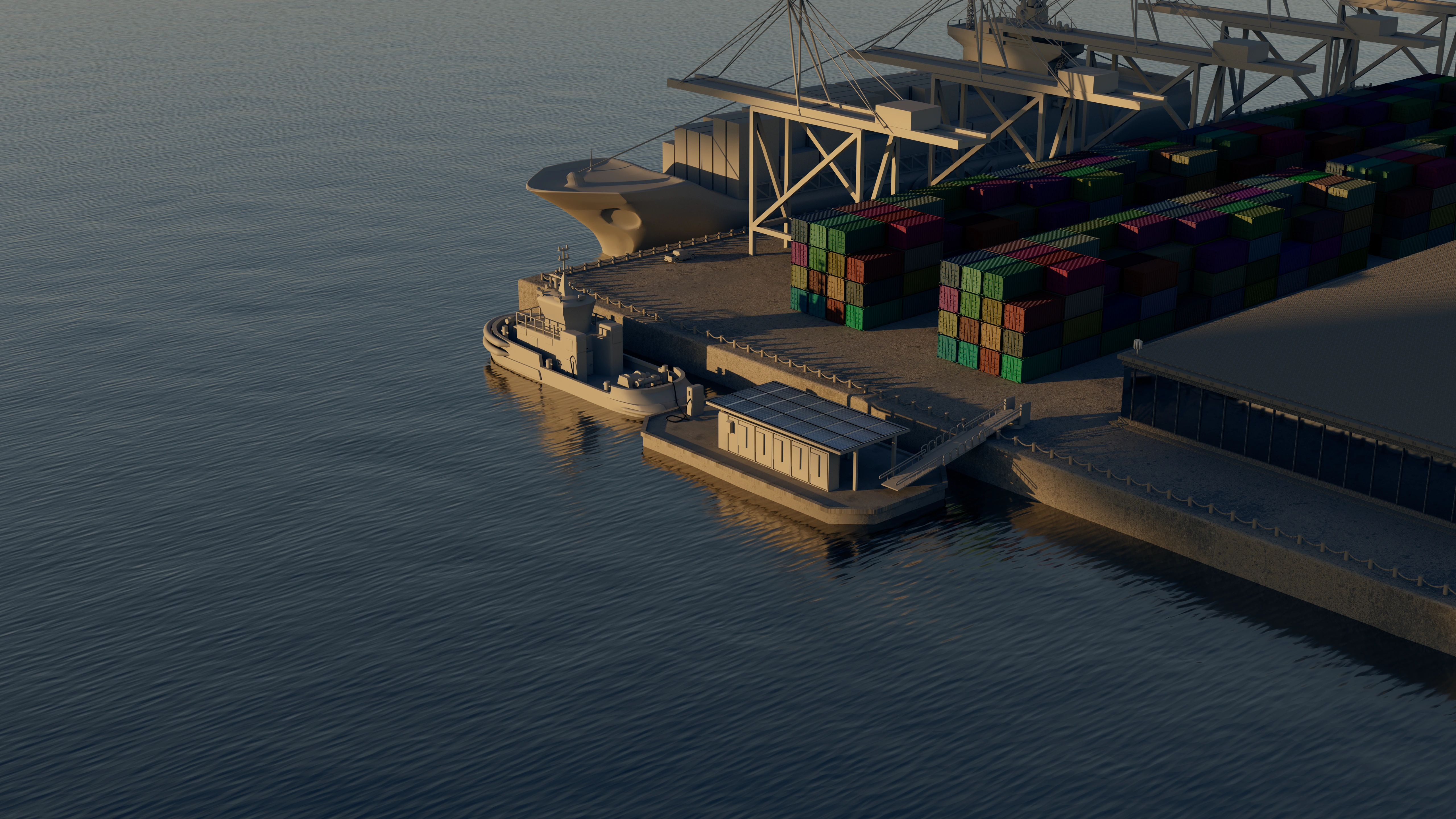Ports Environment Background