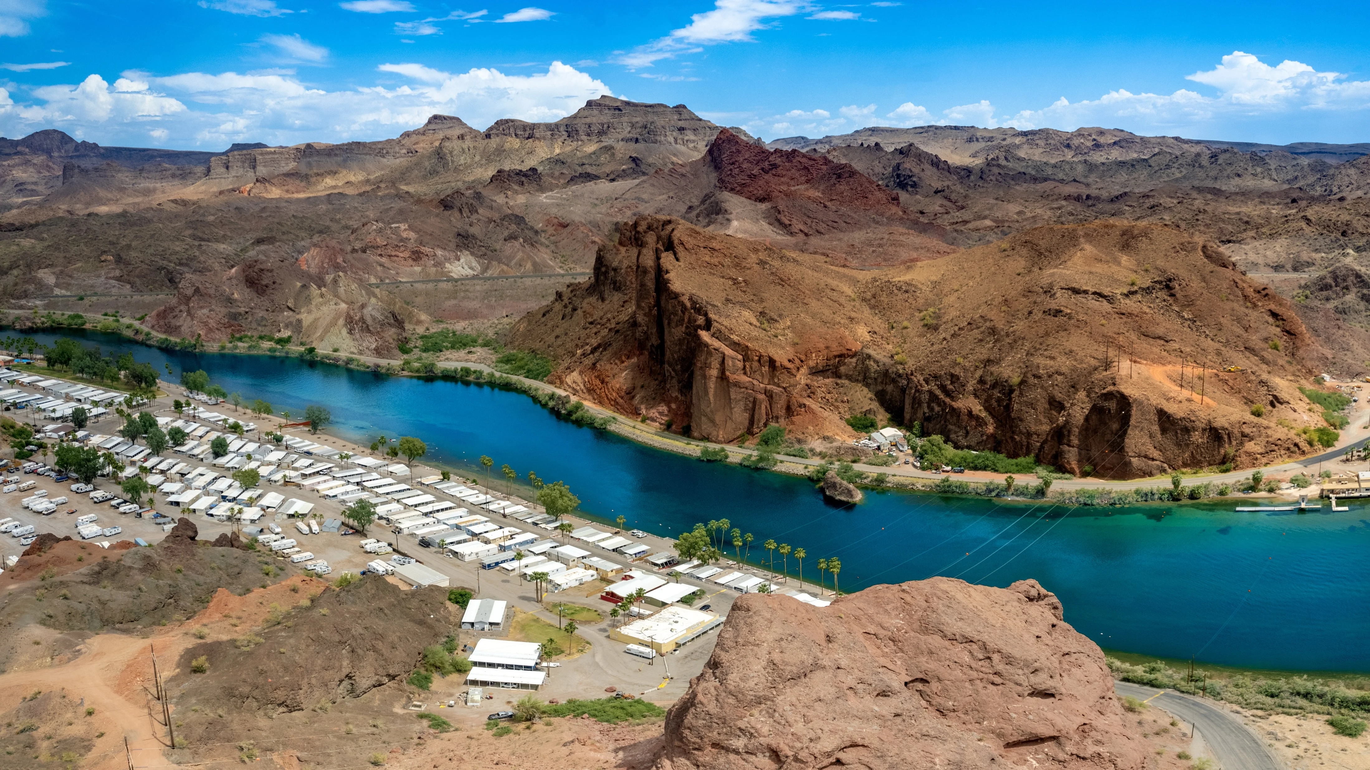 Views of Colorado River Near Parker, AZ