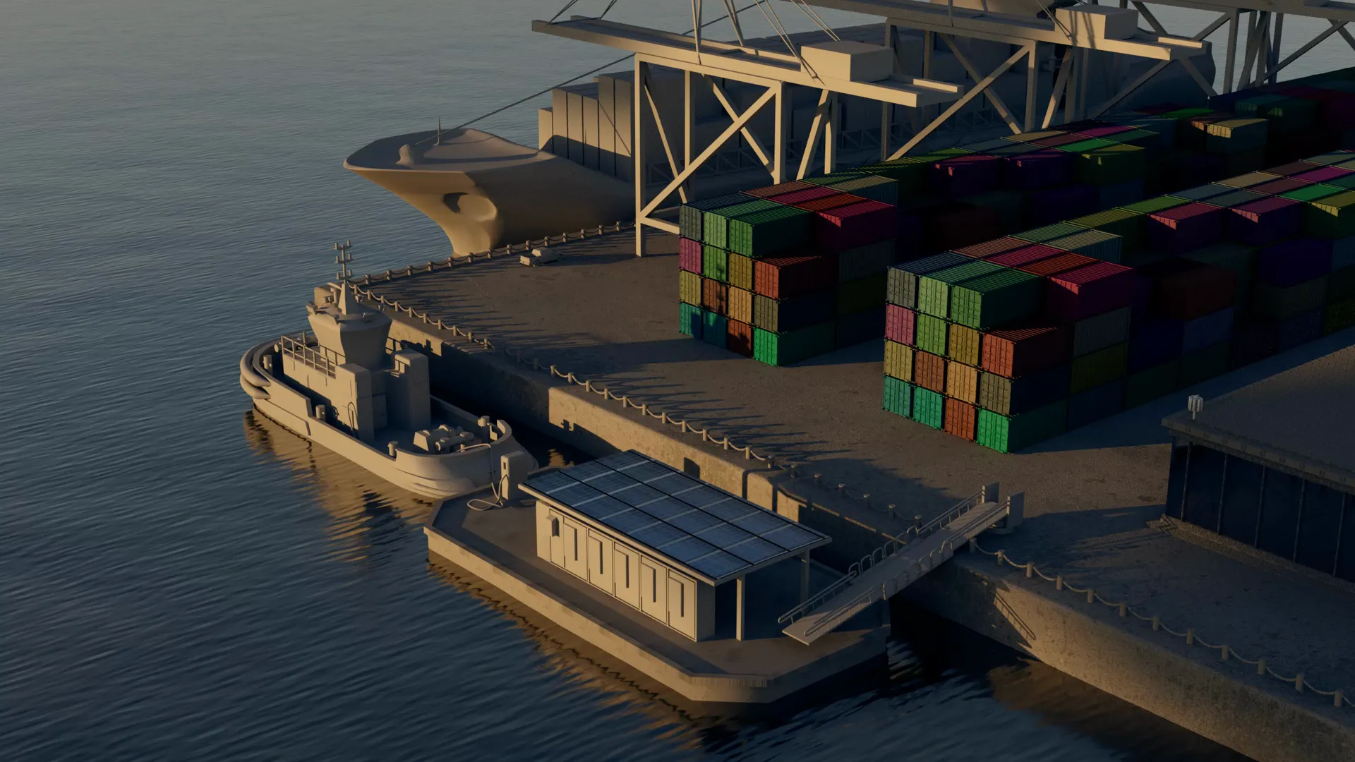 Distribution Dock — Poster